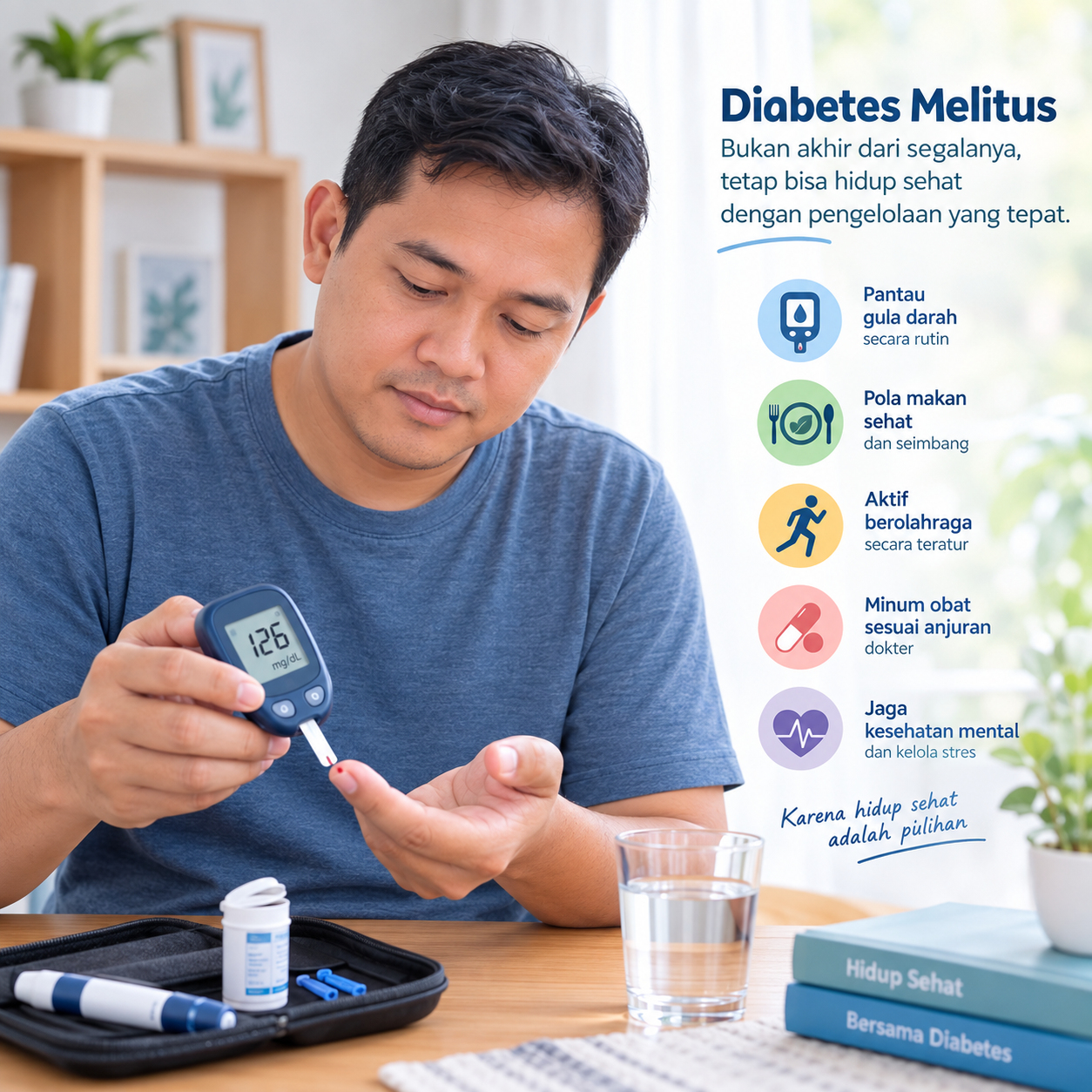 Panduan Sederhana Mengelola Kencing Manis (Diabetes)